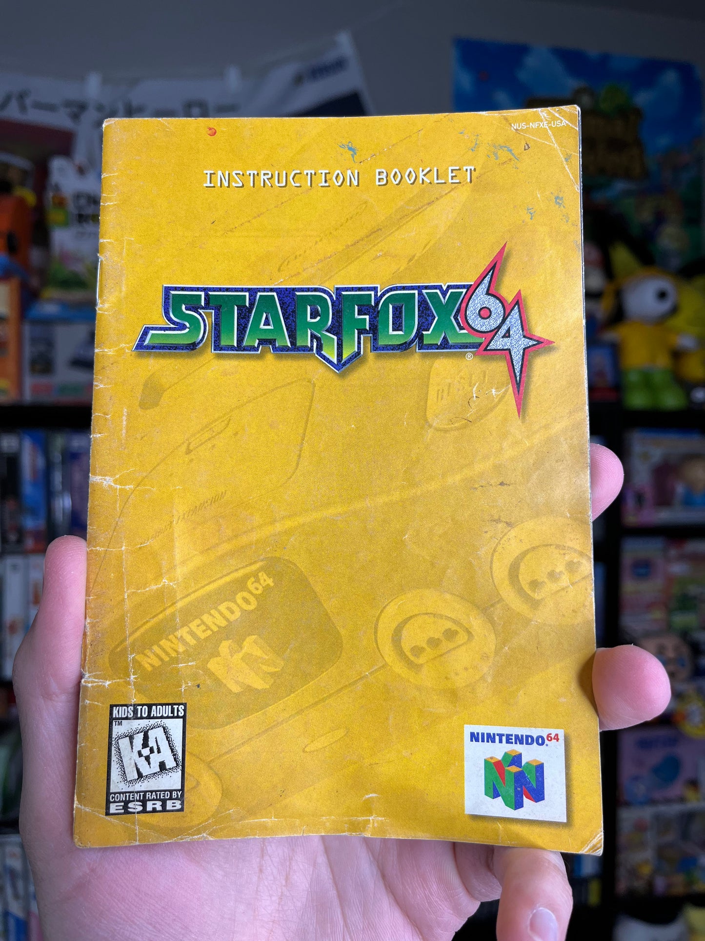 Starfox 64 N64 Authentic W/ Manual