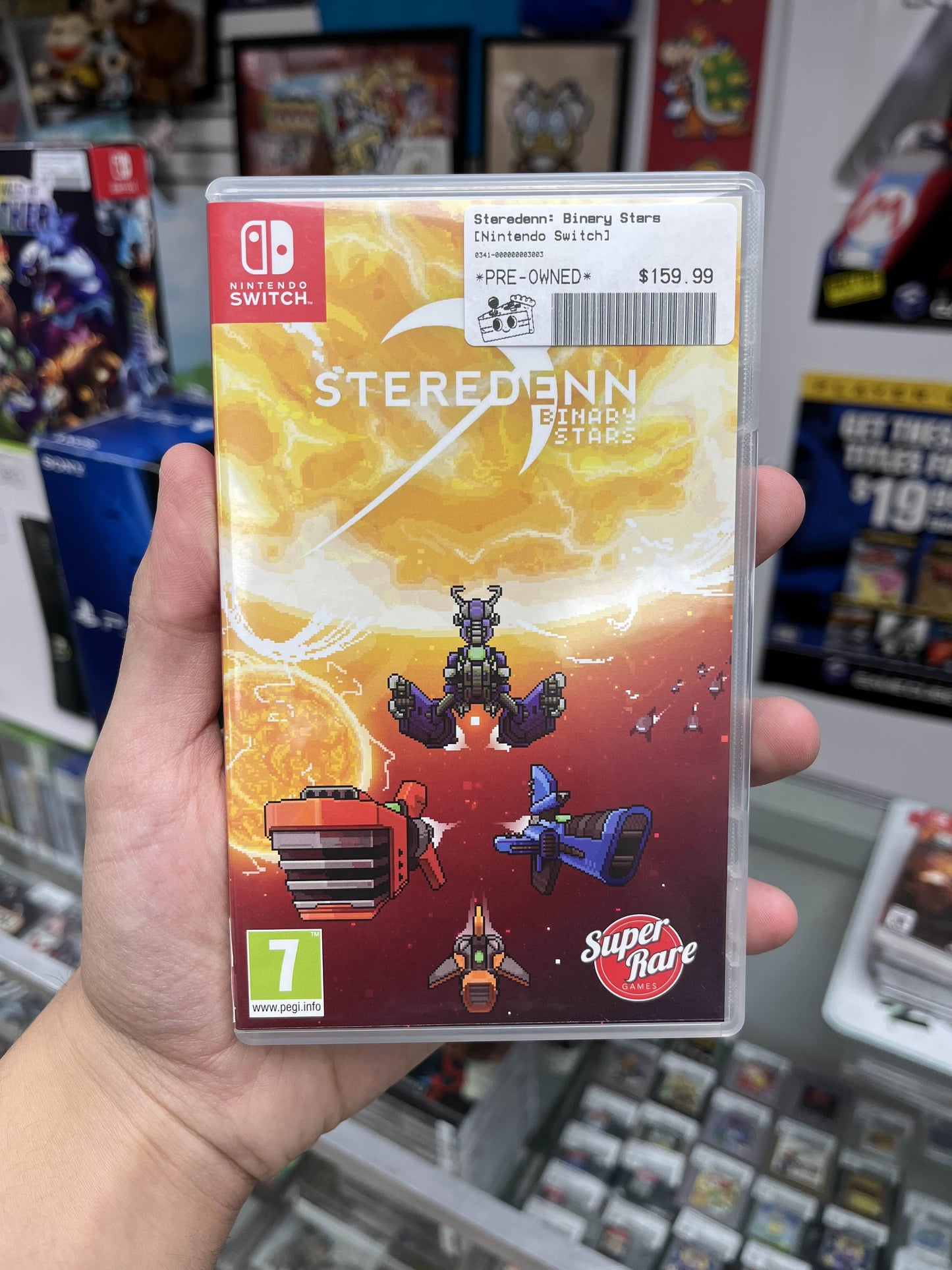 Steredenn Switch Incredibly Rare CIB