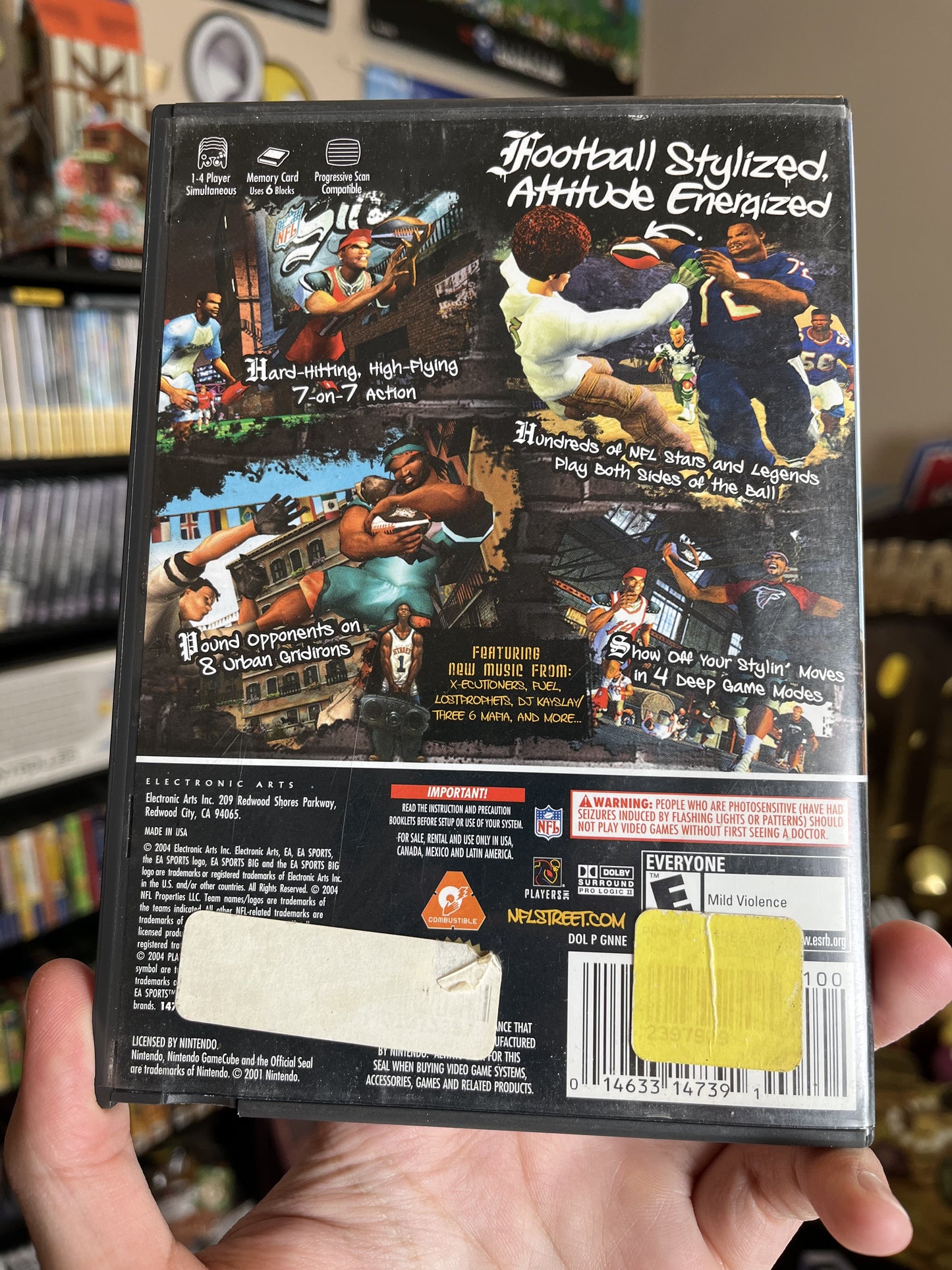 NFL Street GameCube CIB