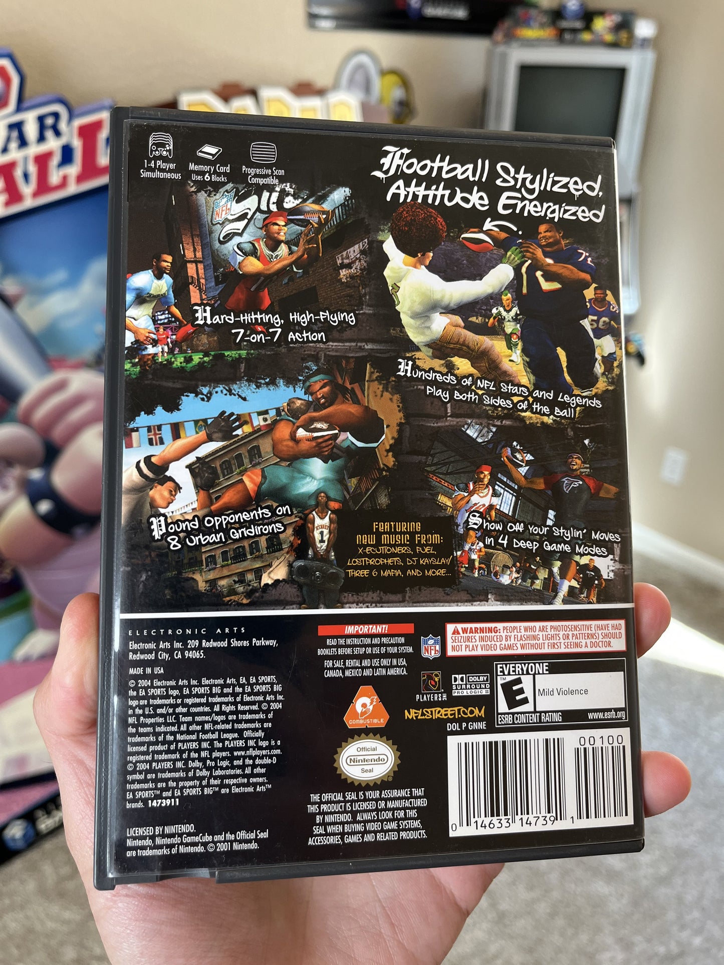 NFL Street GameCube CIB Clean