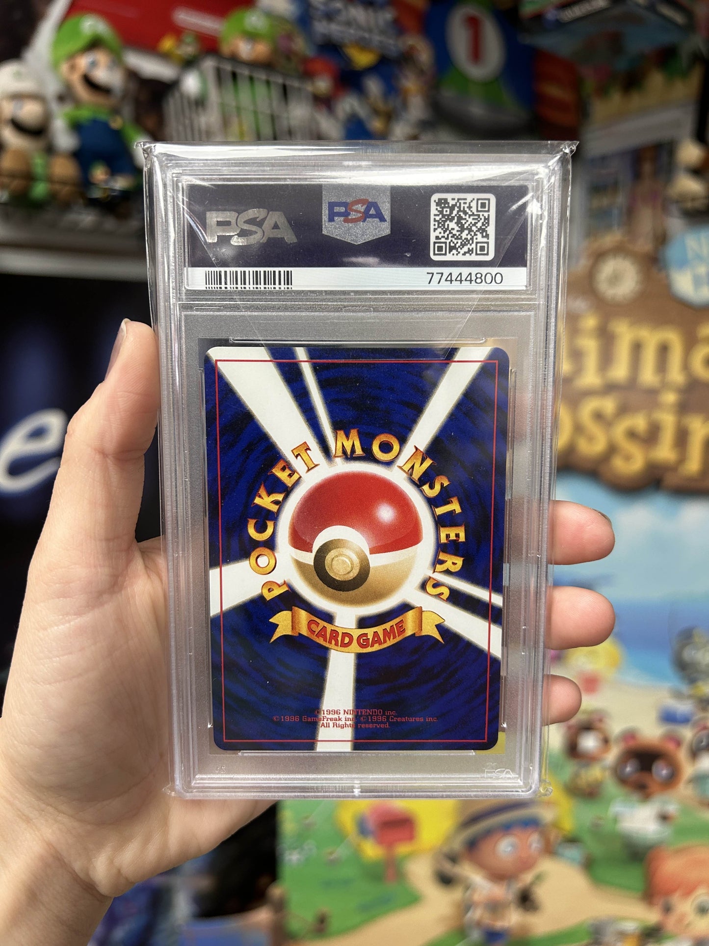 Suicune PSA 9 Japanese