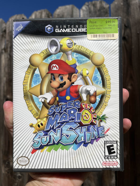 Super Mario Sunshine GameCube CIB Clean