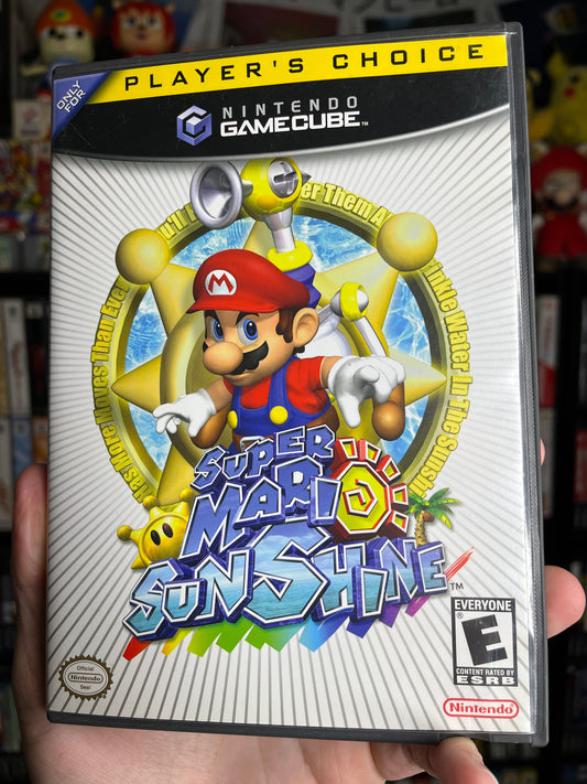 Super Mario Sunshine Nintendo GameCube Player's Choice CIB