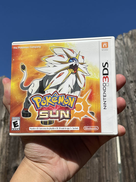 Pokemon Sun 3DS CIB Authentic Clean