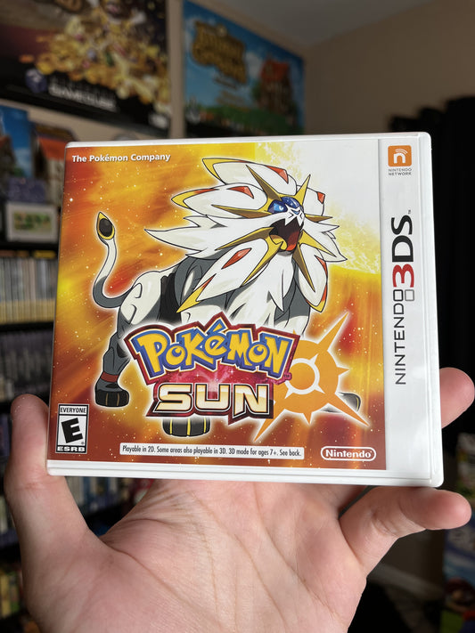 Pokemon Sun 3DS CIB Clean