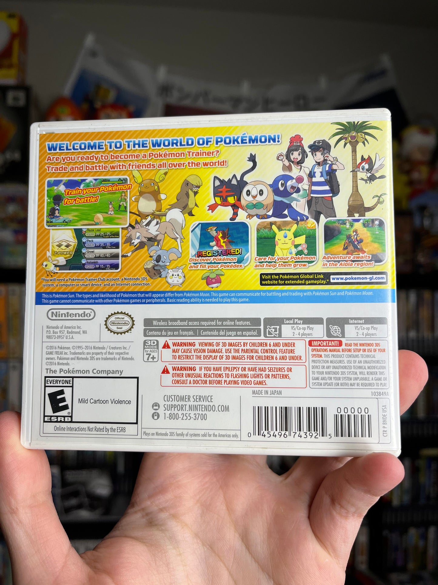 Pokemon Sun 3DS CIB