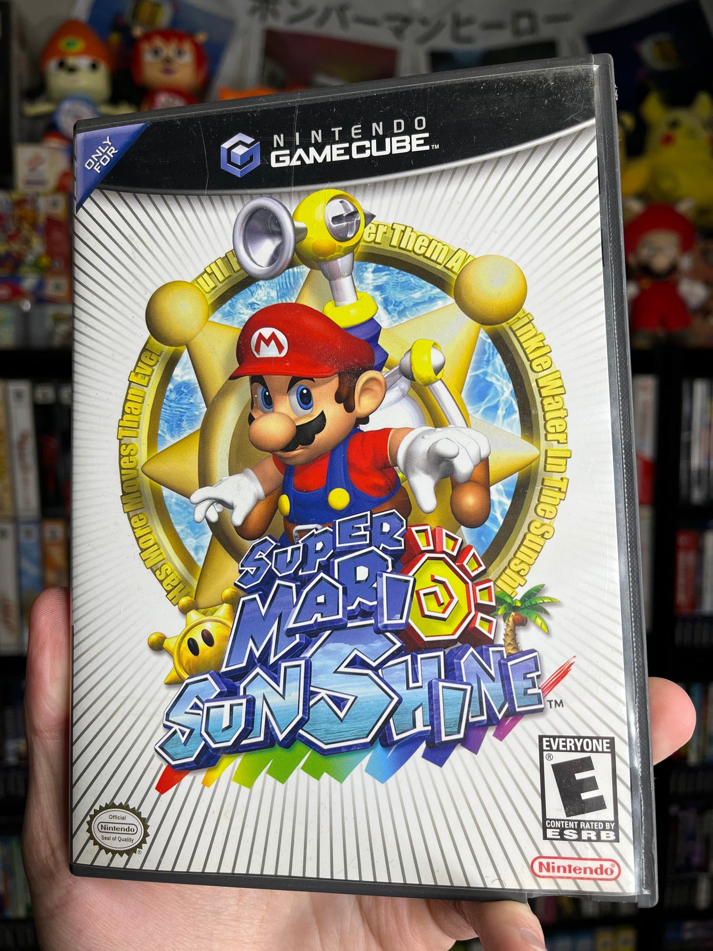 Super Mario Sunshine Nintendo GameCube Black Label CIB