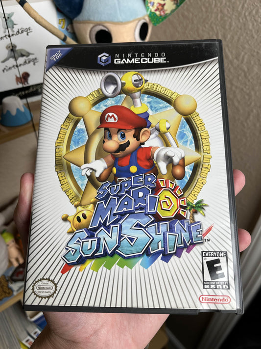 Super Mario Sunshine GameCube CIB Clean