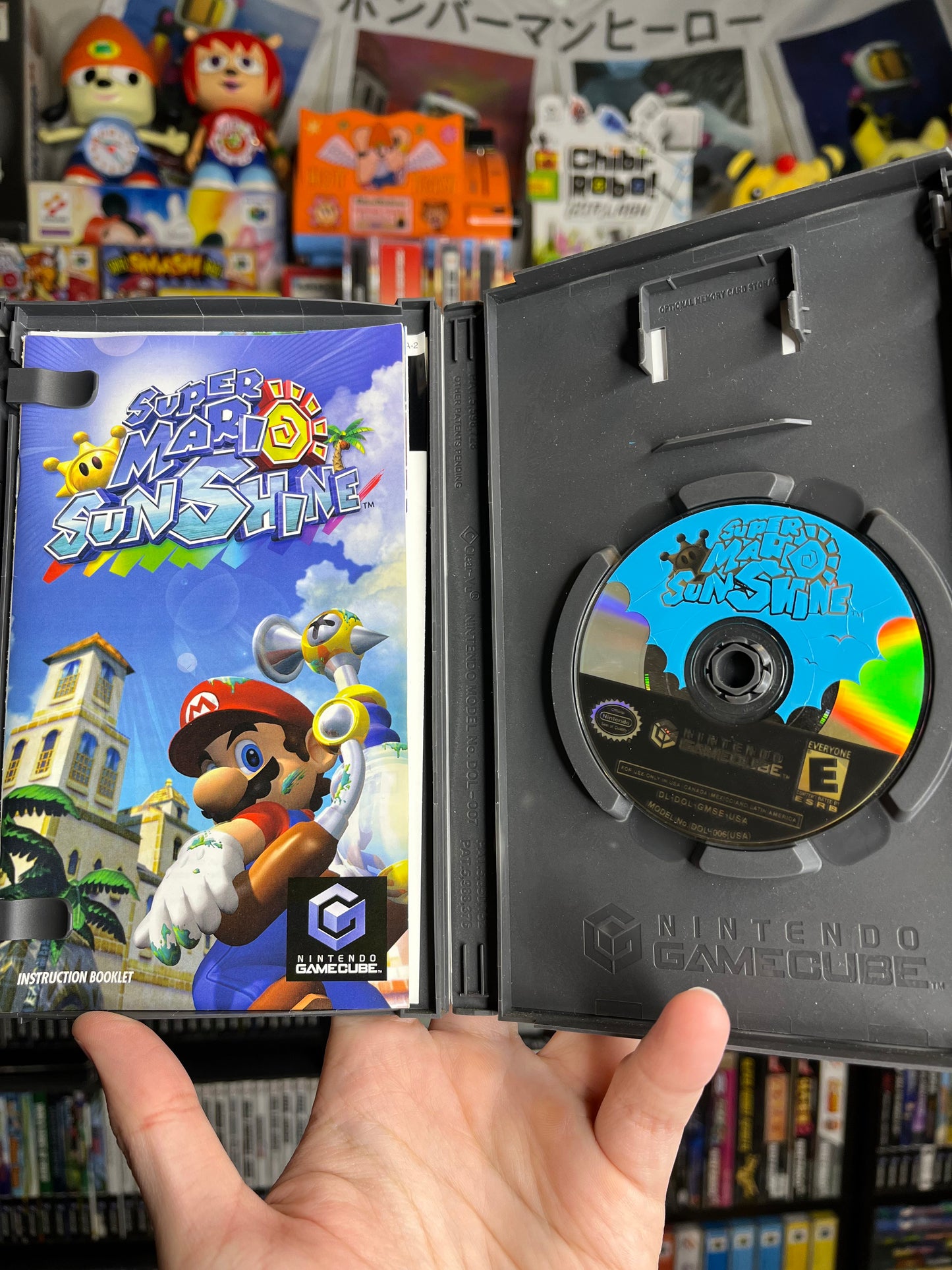 Super Mario Sunshine Nintendo GameCube Black Label CIB