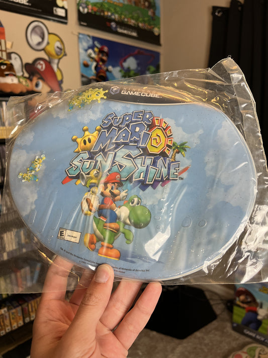 Super Mario Sunshine Promo Liquid Mousepad SEALED