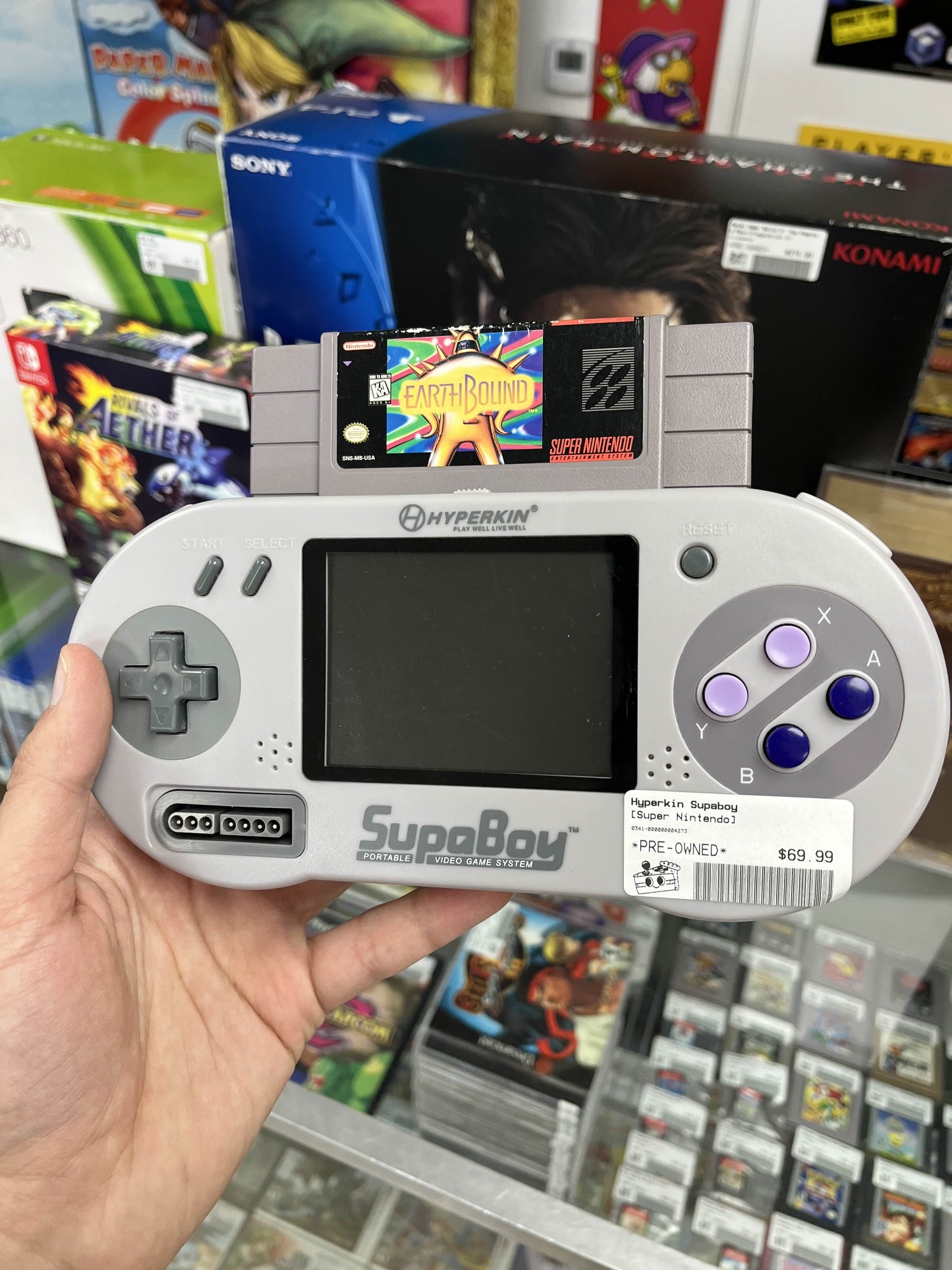 Supaboy Handheld Super Nintendo (SUPA COOL!)