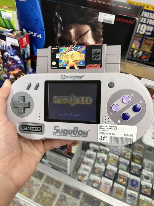Supaboy Handheld Super Nintendo (SUPA COOL!)