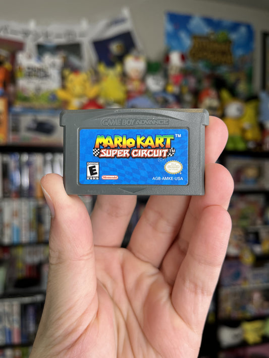 Mario Kart Super Circuit GBA Clean