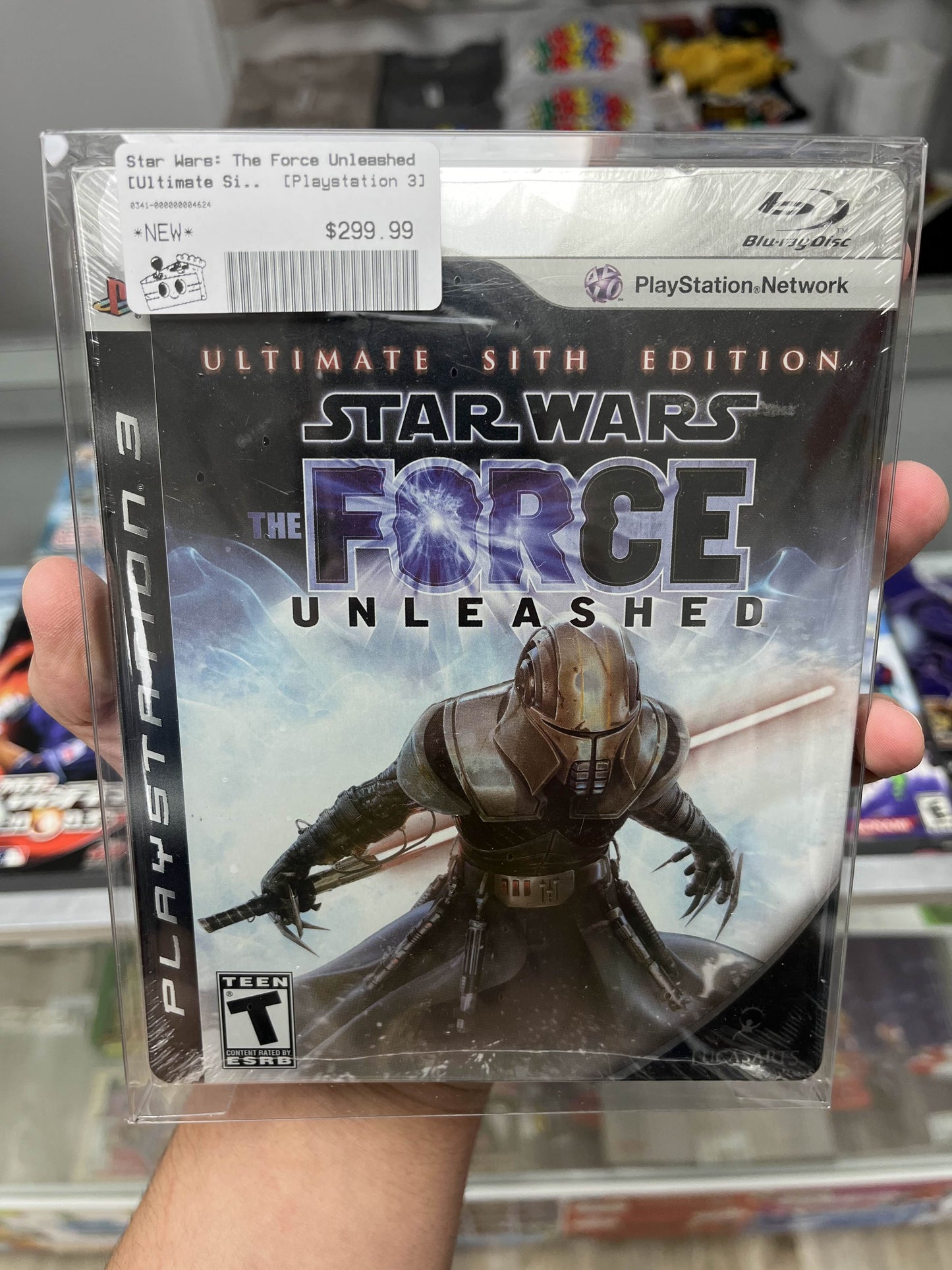 Star Wars Force Unleashed Ultimate Sith Edition Steelbook SEALED Extremely Rare