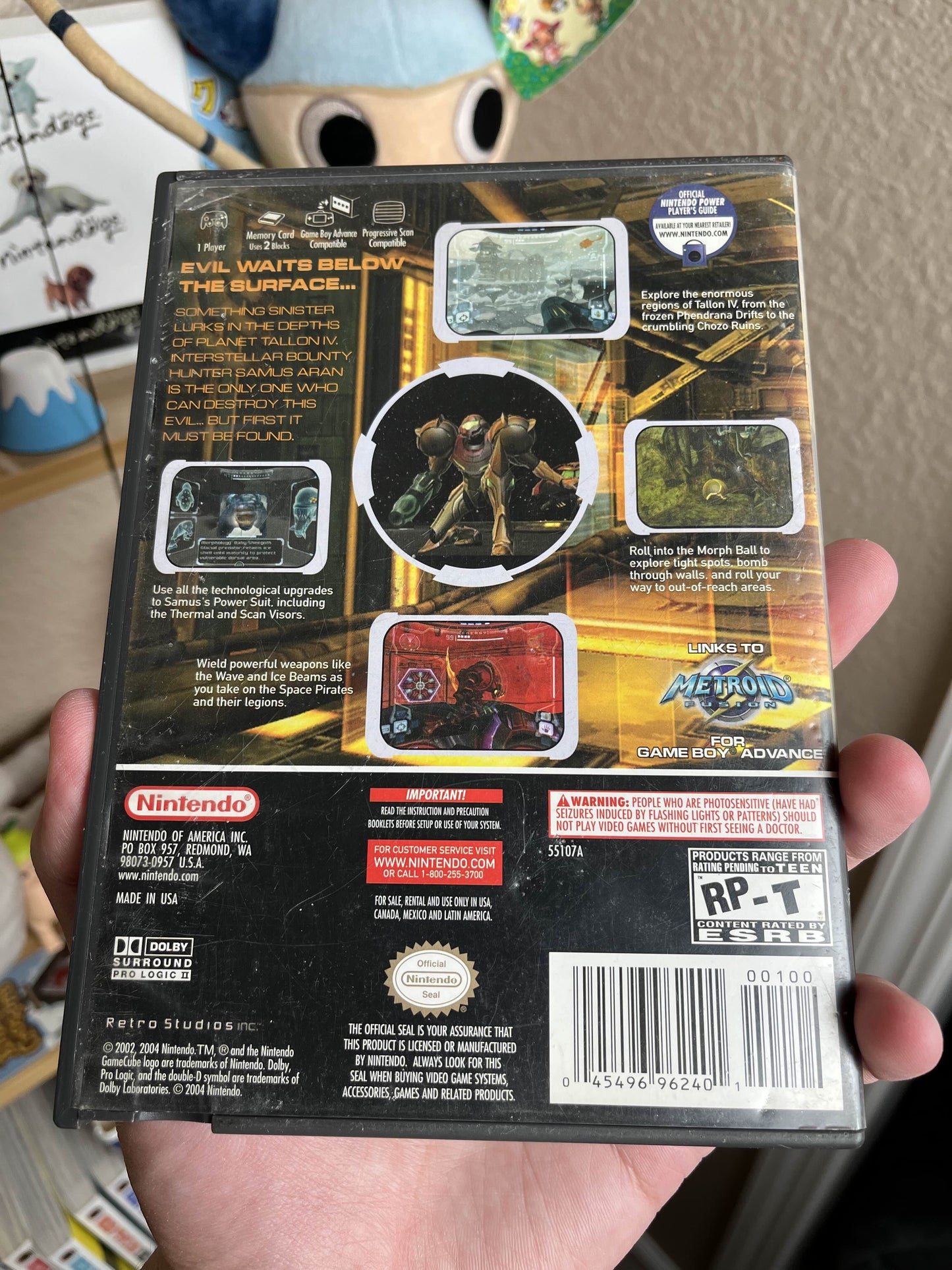 Metroid Prime/Metroid Prime 2 Bonus Disc Variant GameCube CIB