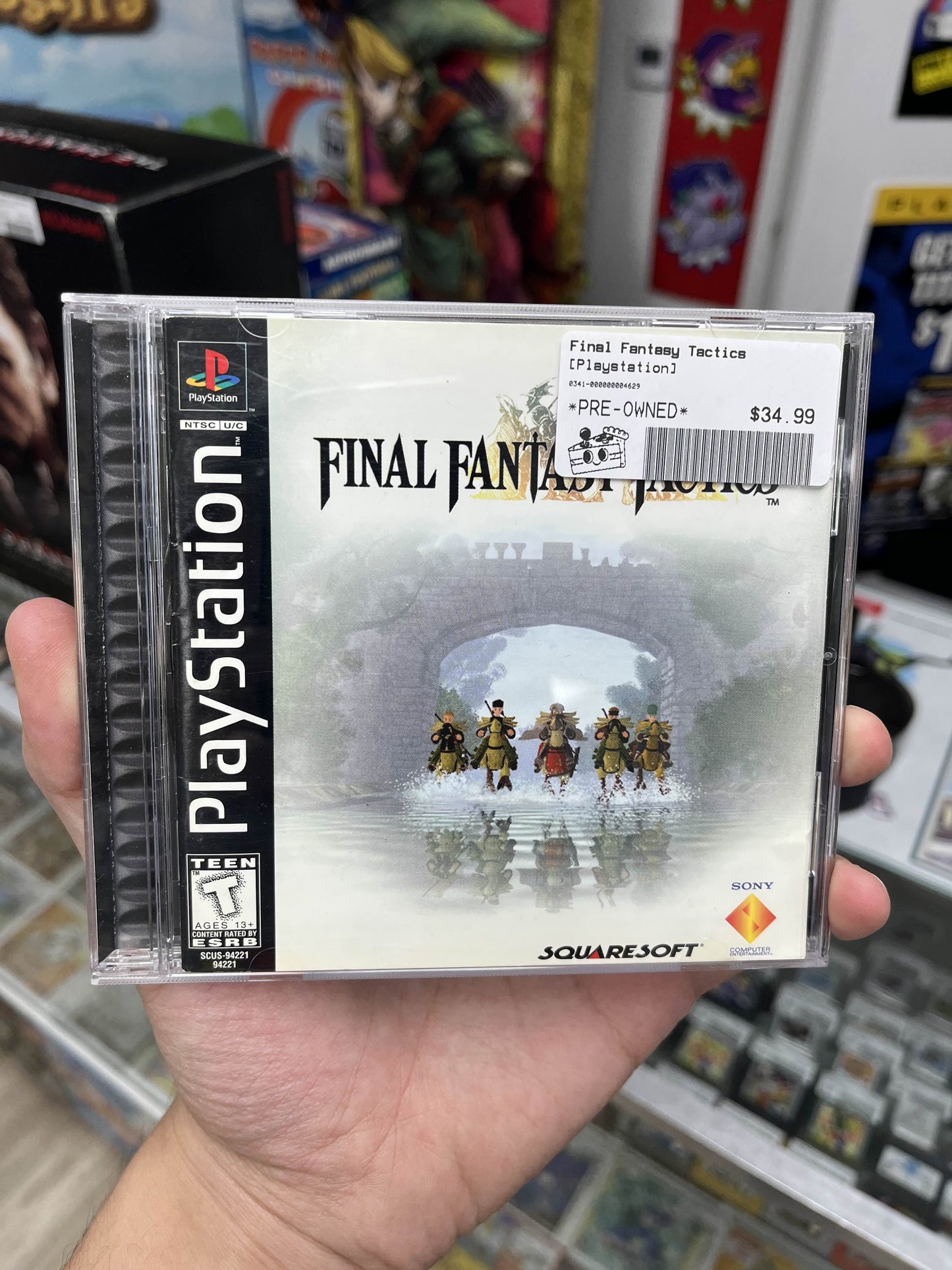 Final Fantasy Tactics PS1 Complete Clean!