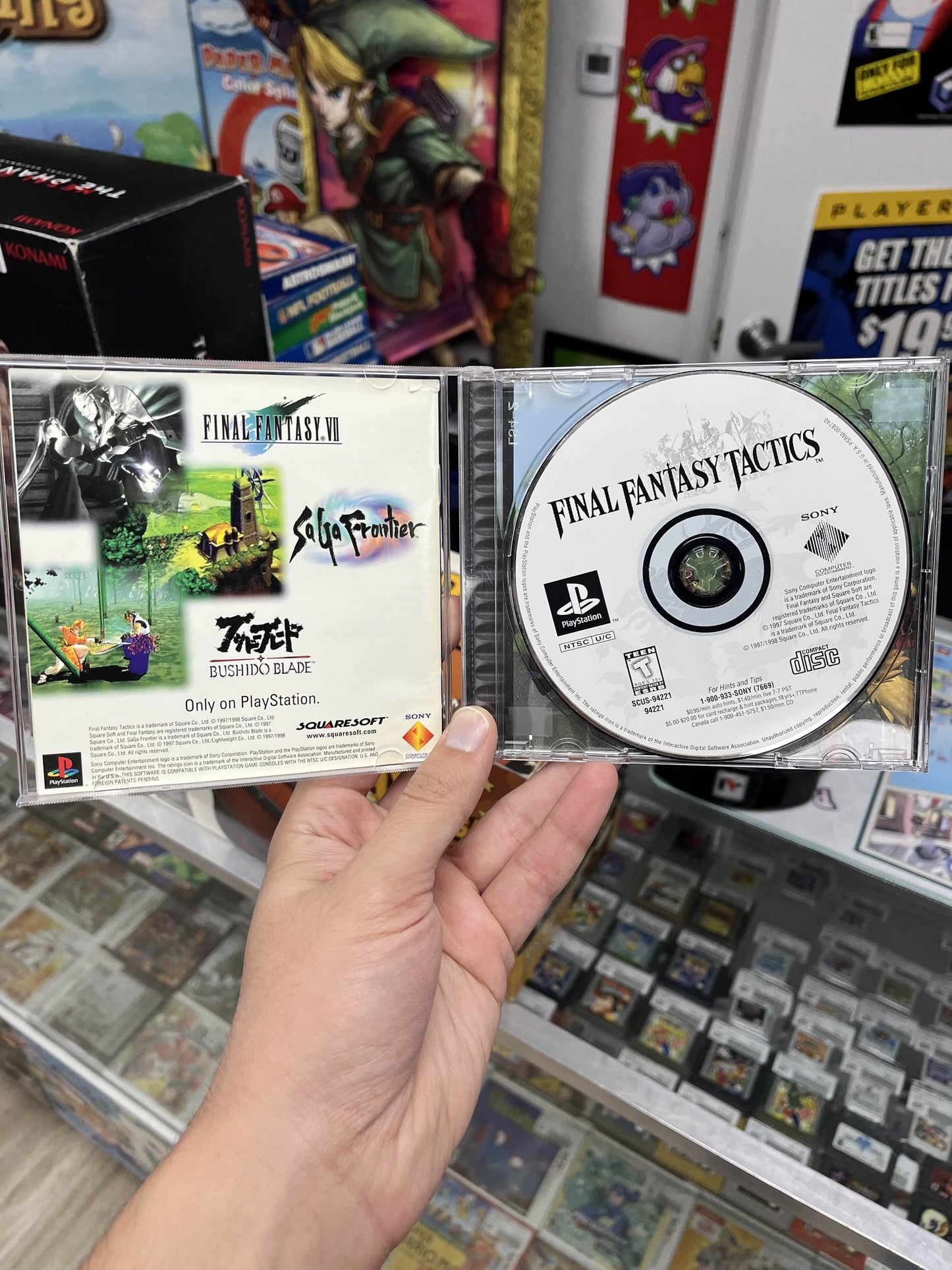 Final Fantasy Tactics PS1 Complete Clean!