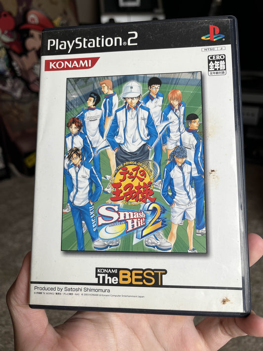 Prince of Tennis Smash Hit 2 Japan PS2 CIB Clean