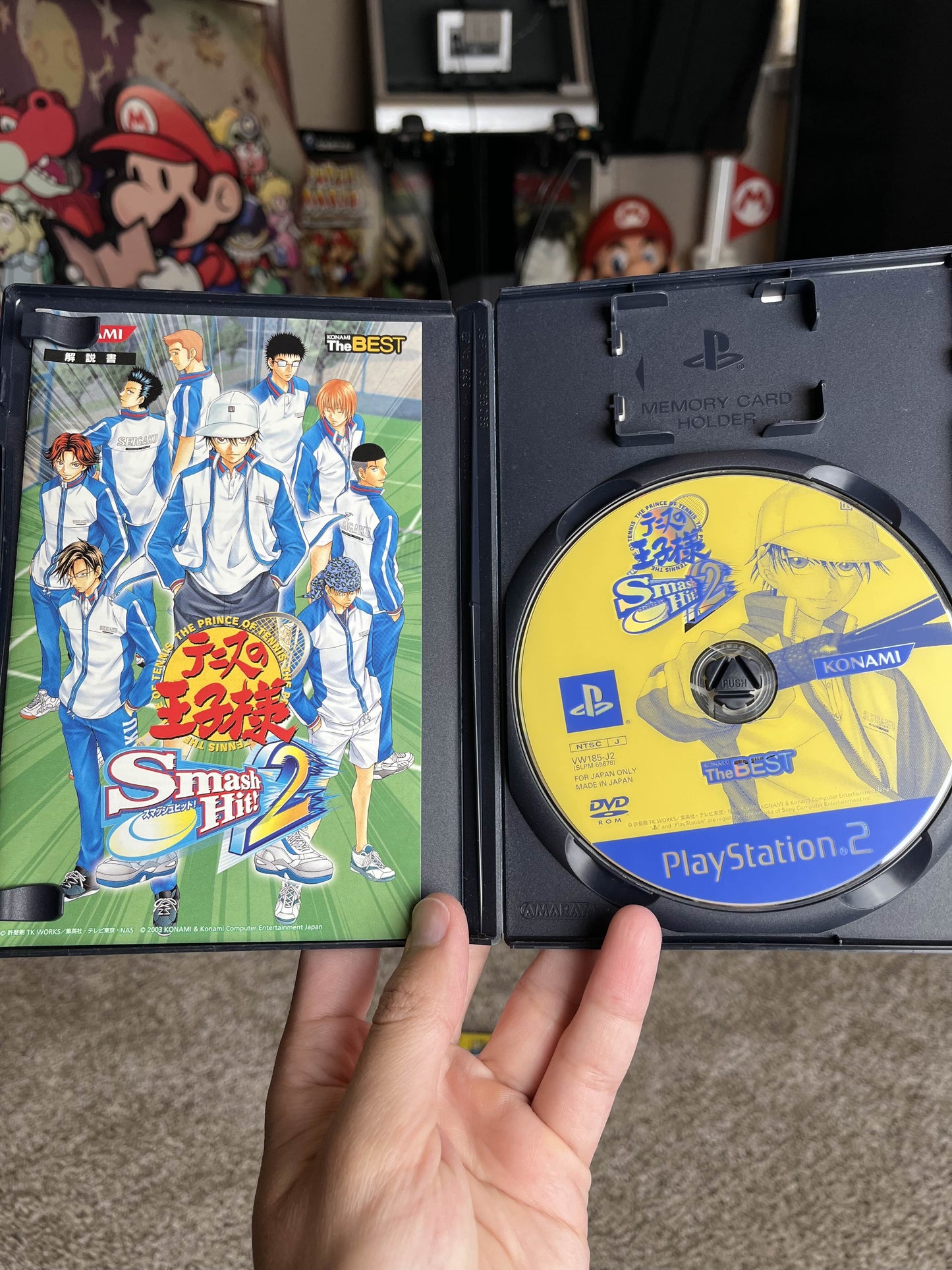 Prince of Tennis Smash Hit 2 Japan PS2 CIB Clean