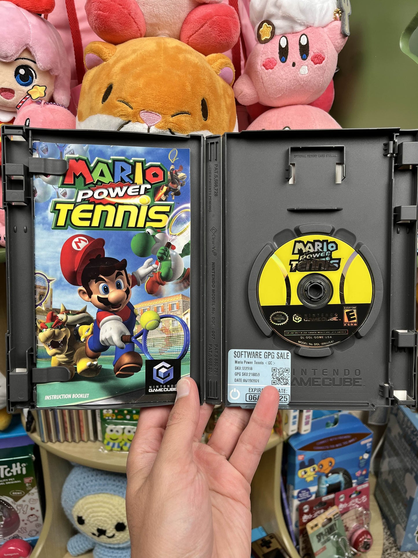 Mario Power Tennis GameCube CIB Clean