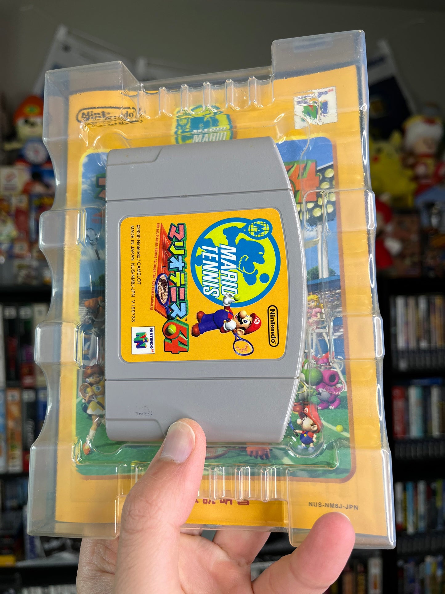 Mario Tennis Japanese N64 Complete