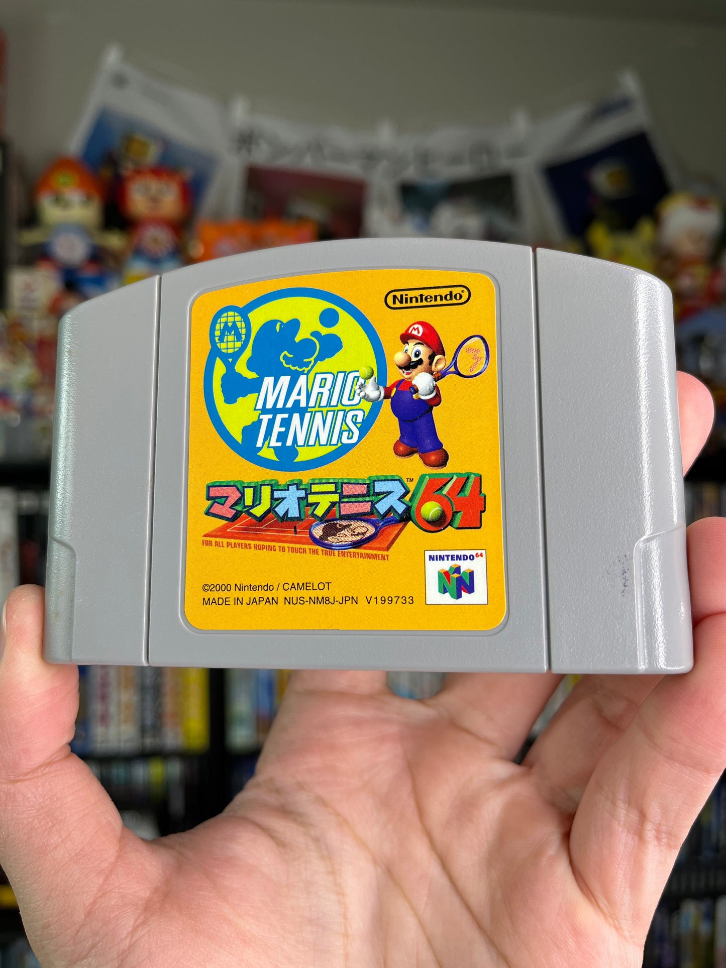 Mario Tennis Japanese N64 Complete