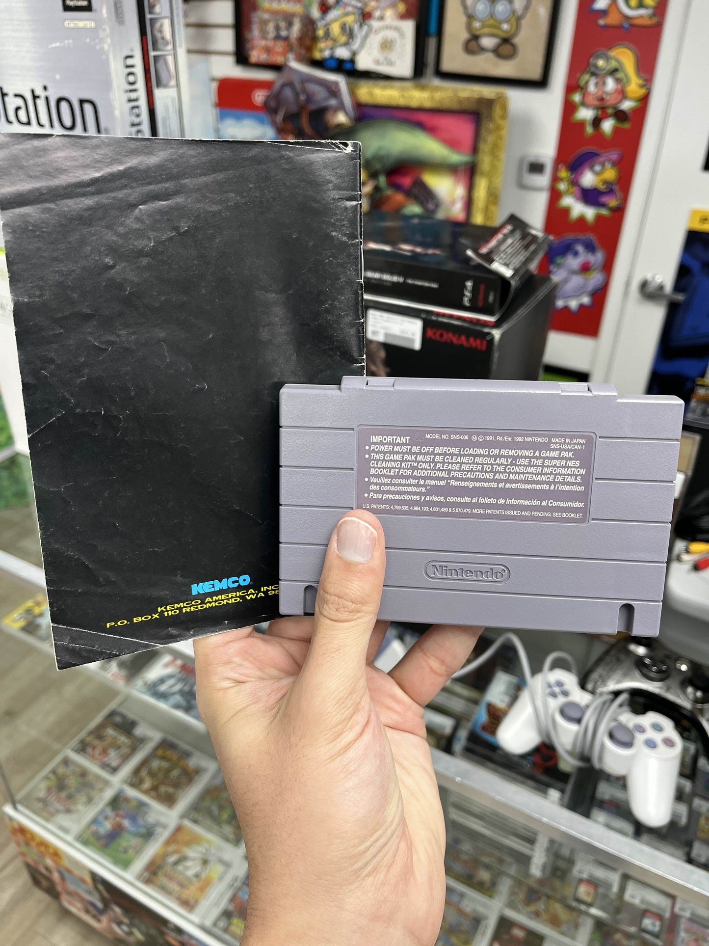 Top Gear 2 SNES Cart + Manual CLEAN