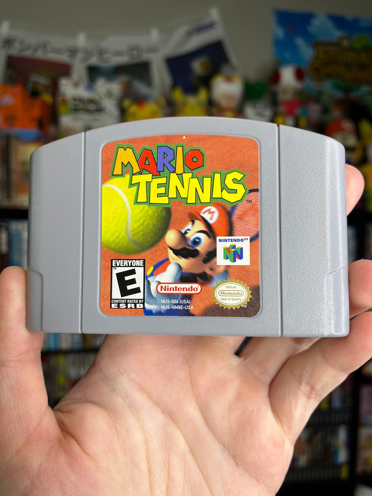 Mario Tennis N64 Clean Authentic W/ Manual