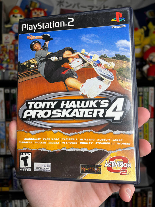 Tony Hawk's Pro Skater 4 PS2 CIB