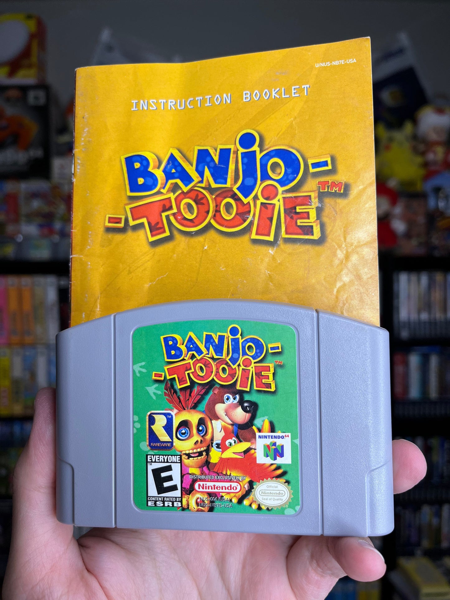 Banjo Tooie N64 Clean W/ Manual