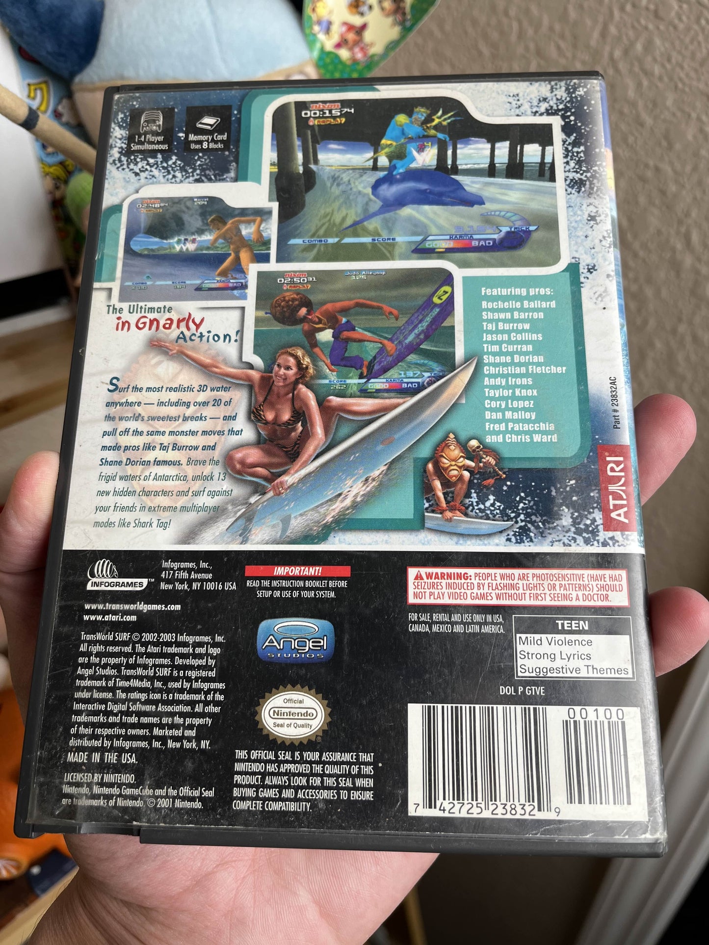 Transworld Surf Next Wave GameCube CIB