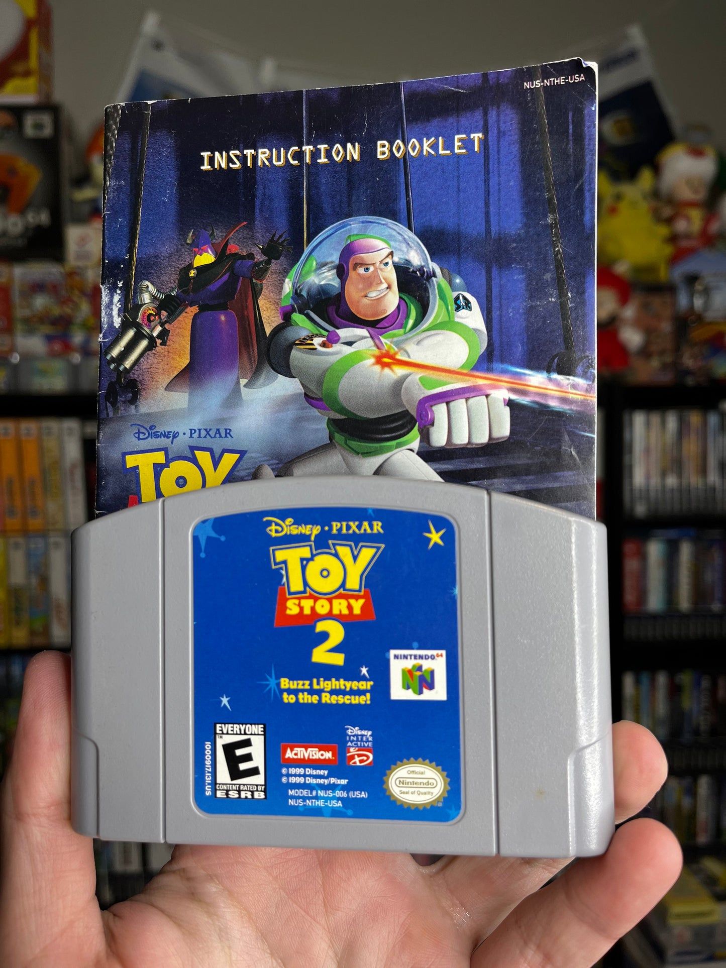 Toy Story 2 N64 Clean W/ Manual