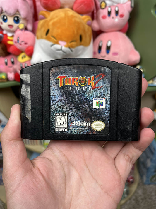 Turok 2 Seeds of Evil N64 Authentic