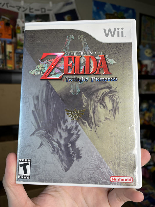 Zelda Twilight Princess Wii CIB Clean