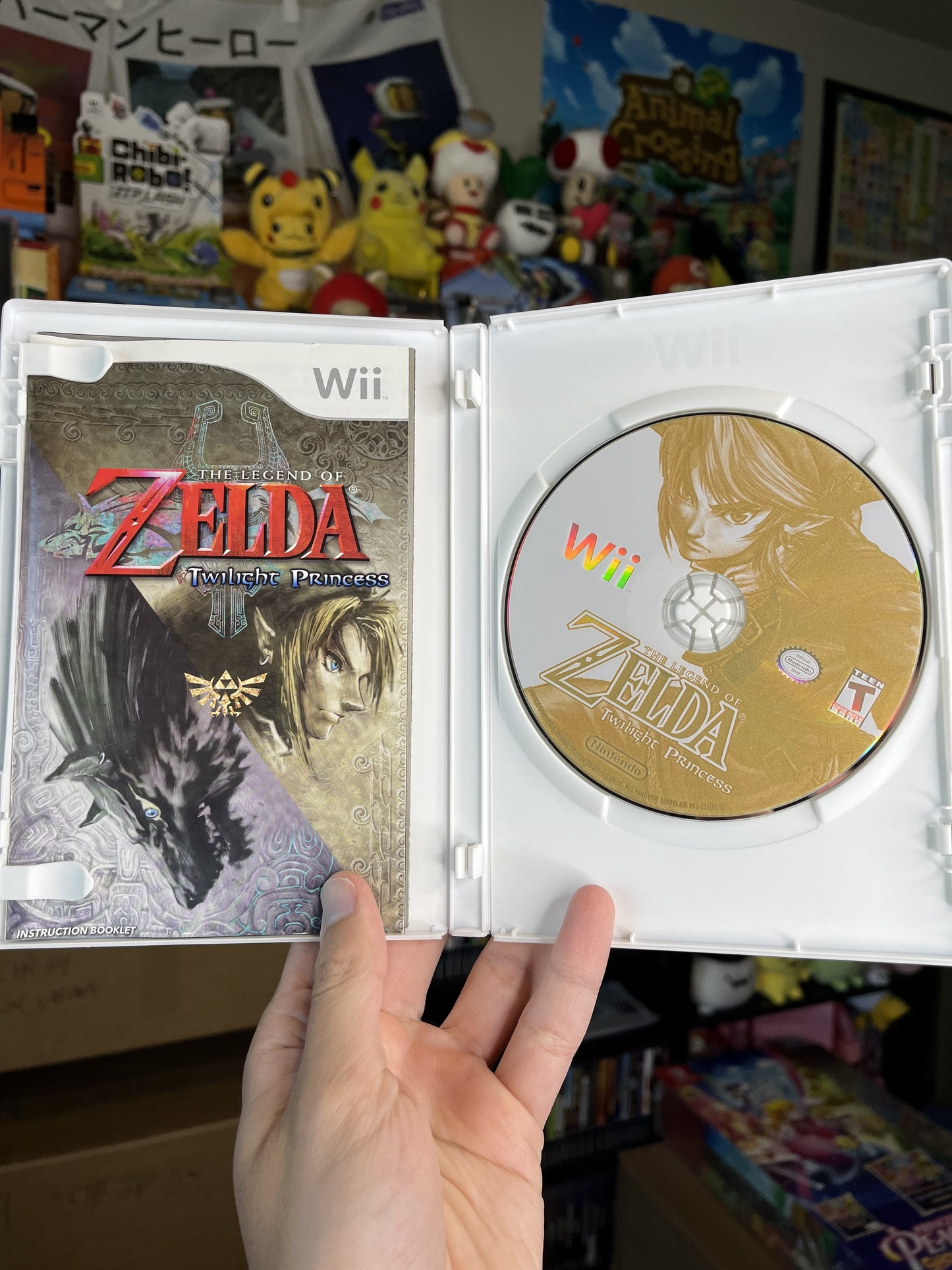 Zelda Twilight Princess Wii CIB Clean