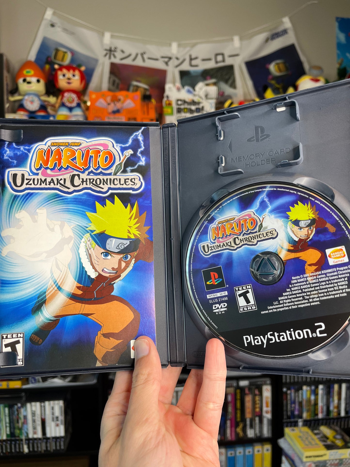 Naruto Uzumaki Chronicles PS2 CIB Clean