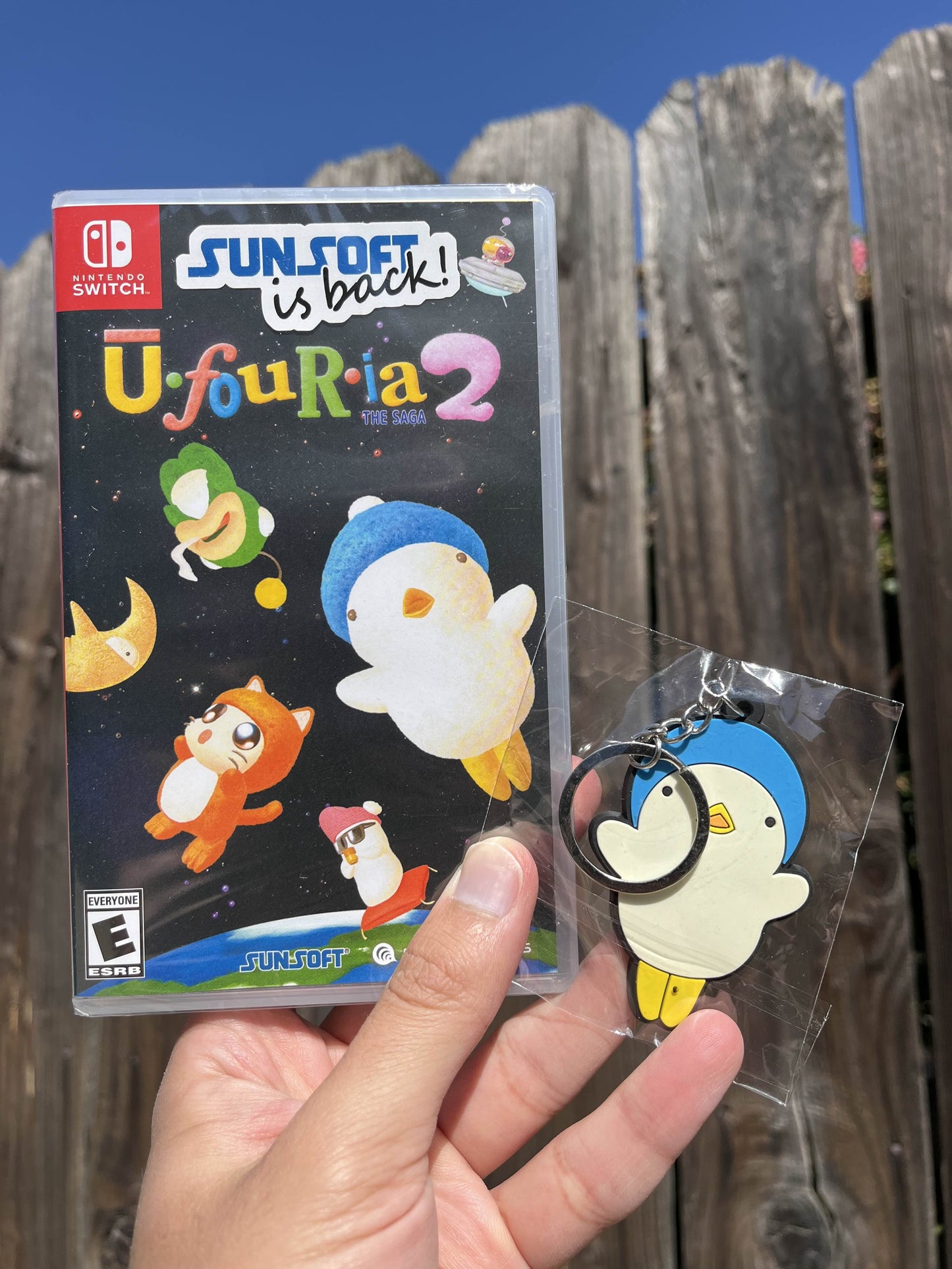 Ufouria 2 Switch Sealed W/ Rare Keychain