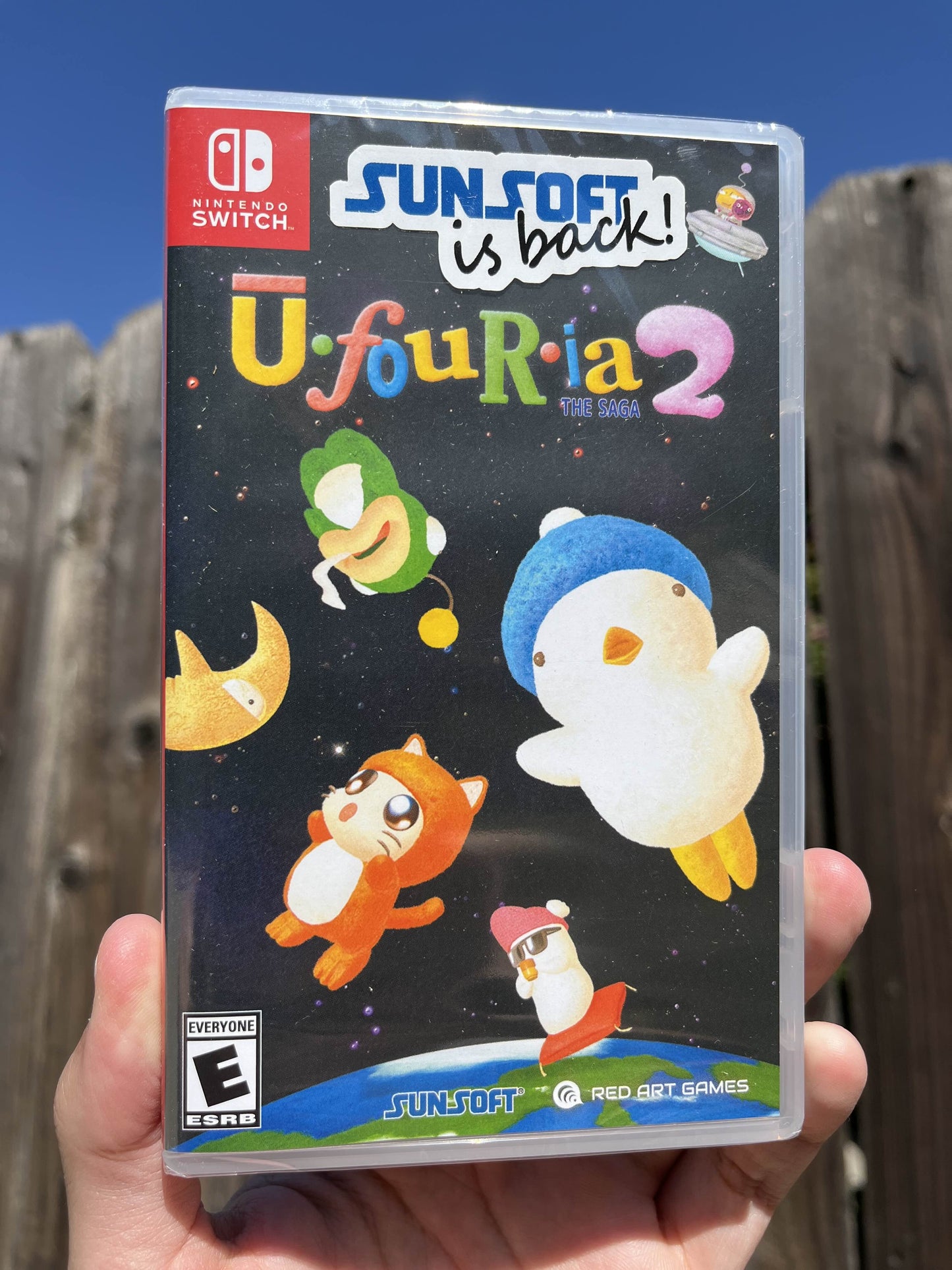 Ufouria 2 Switch Sealed W/ Rare Keychain