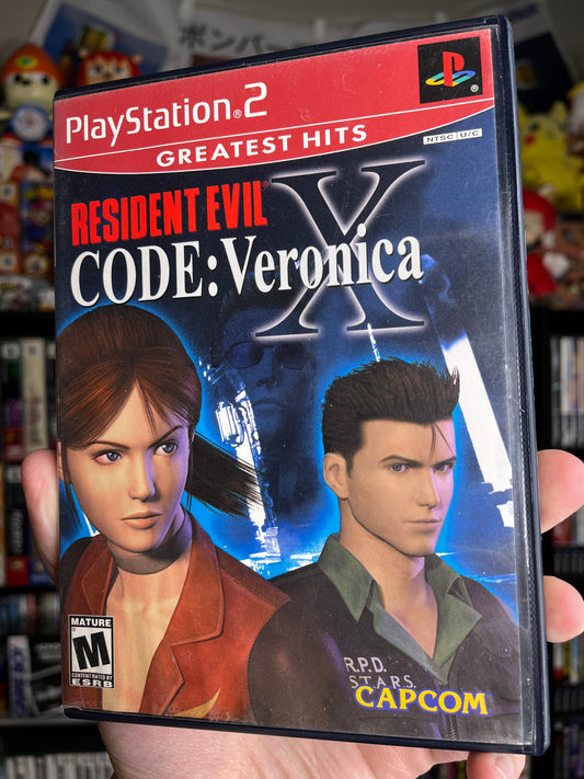 Resident Evil Code Veronica X PS2 CIB