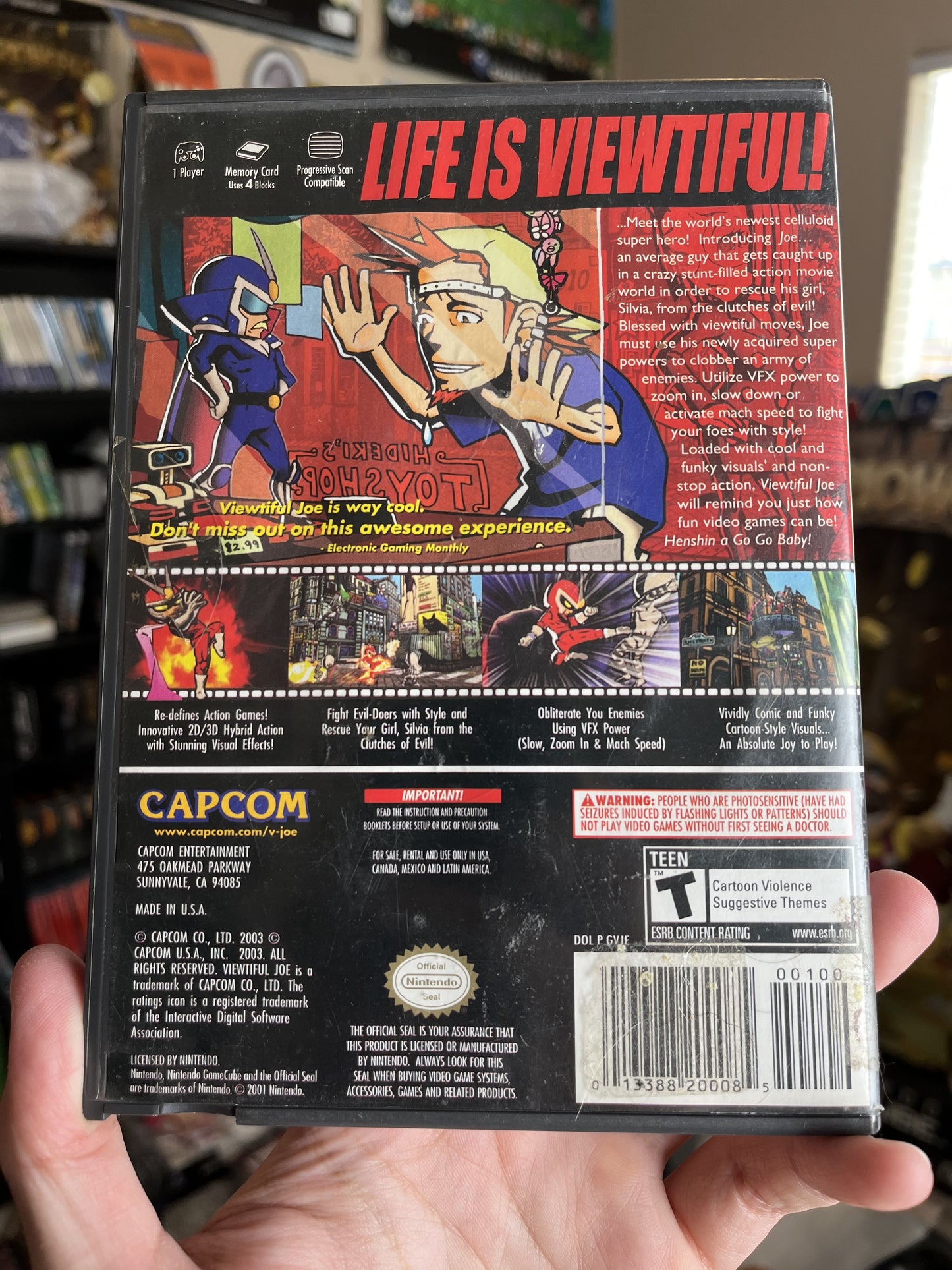 Viewtiful Joe GameCube CIB