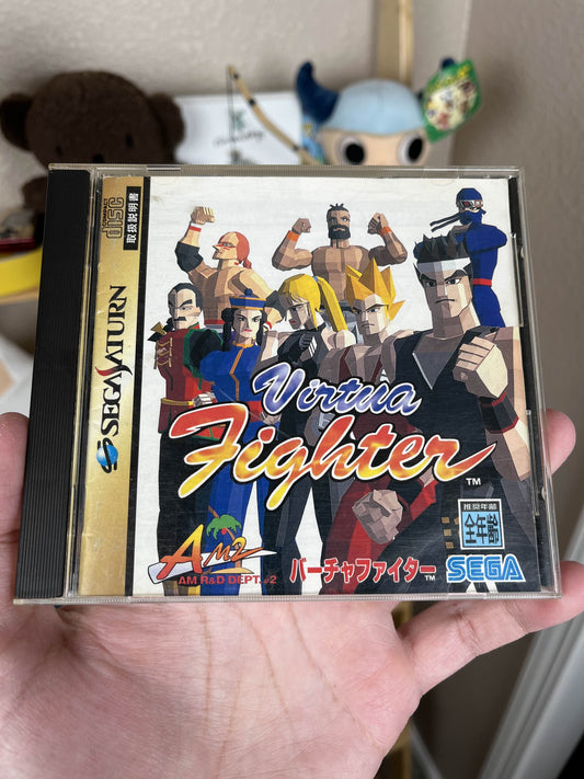 Virtua Fighter Japanese Sega Saturn CIB Clean