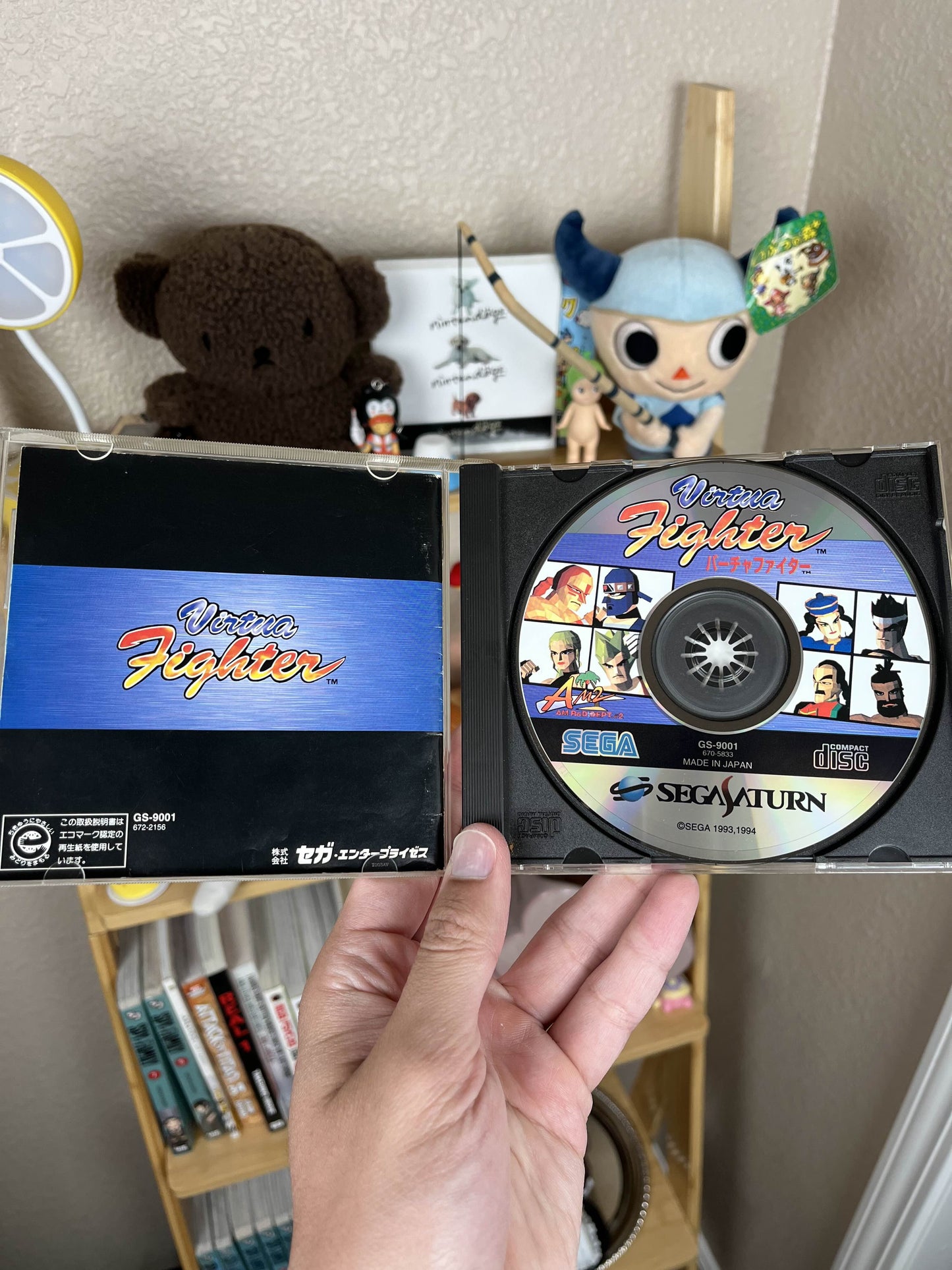 Virtua Fighter Japanese Sega Saturn CIB Clean