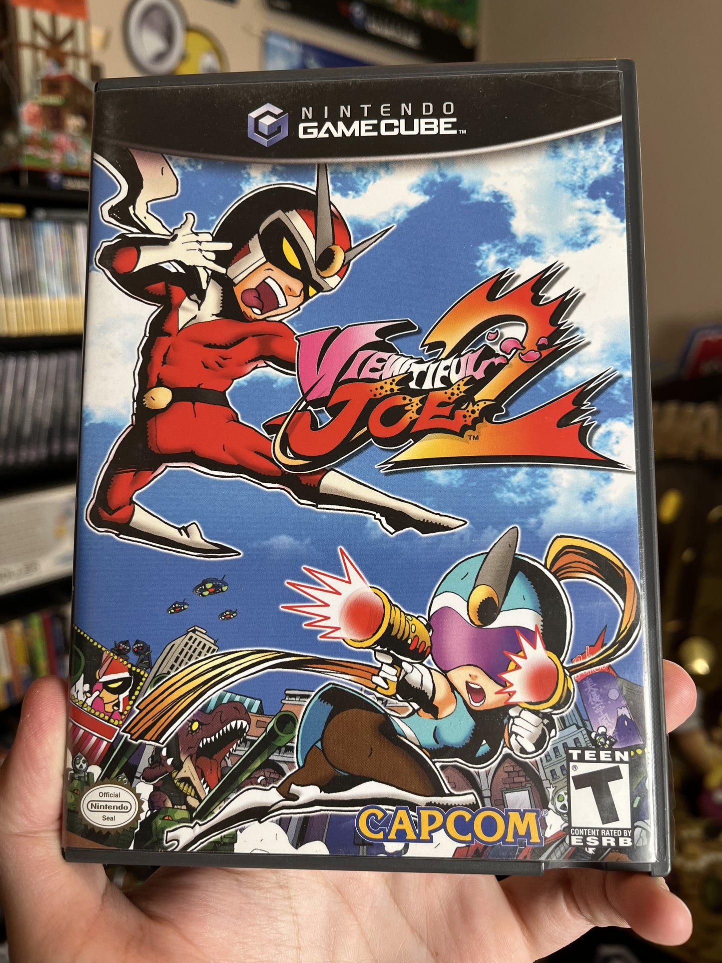 Viewtiful Joe 2 GameCube CIB Clean W/ Registration Card!