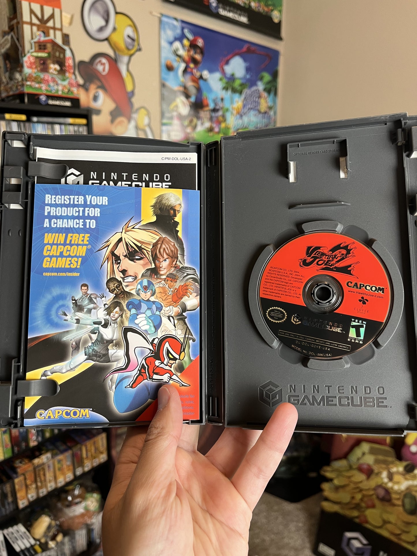 Viewtiful Joe 2 GameCube CIB Clean W/ Registration Card!