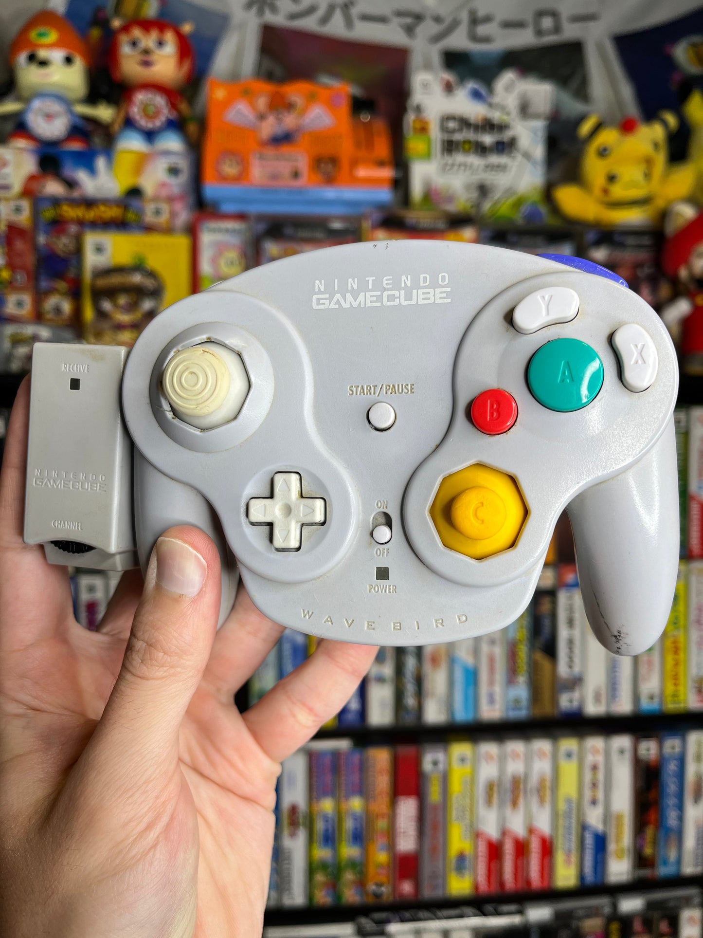 GameCube Wavebird Controller + Receiver