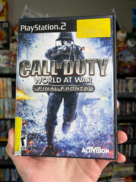 Call of Duty World at War PS2 CIB