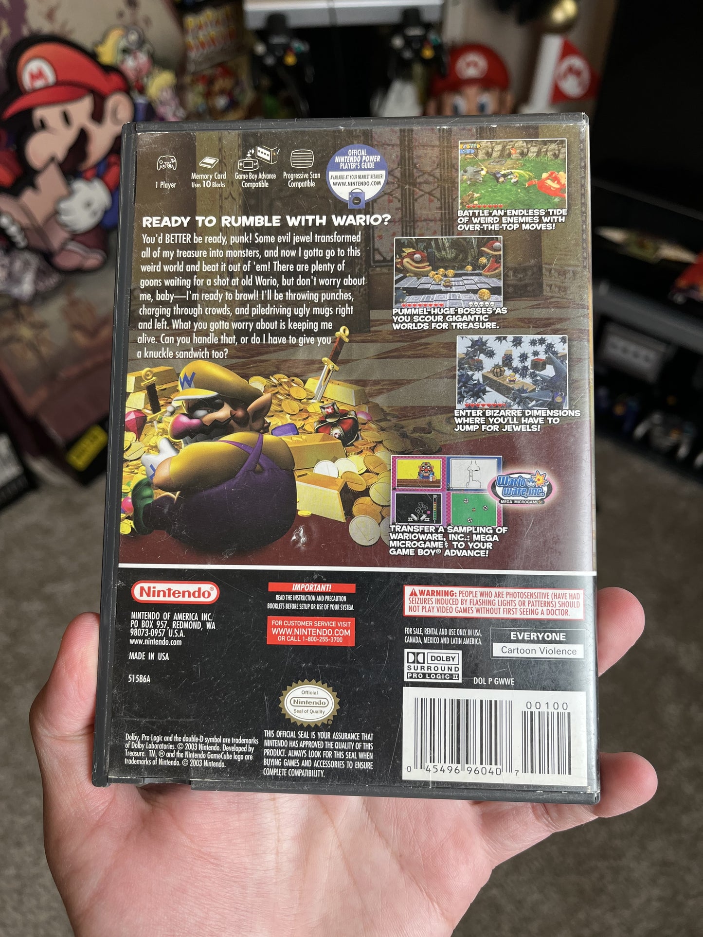 Wario World GameCube CIB