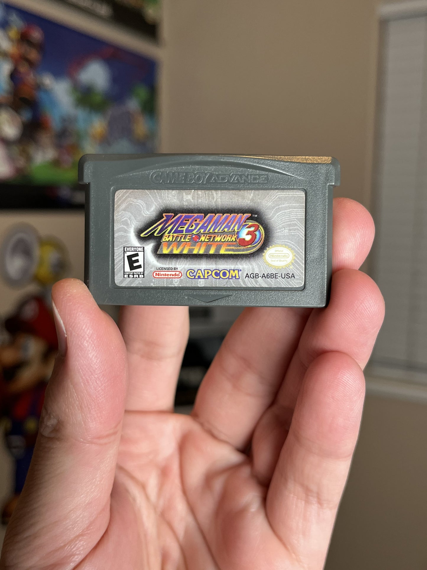 Megaman Battle Network 3 White GBA Tested