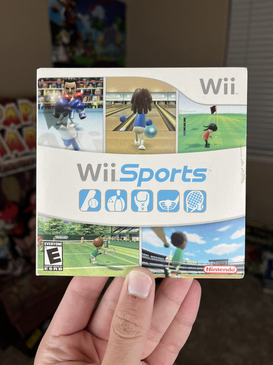 Wii Sports CIB Clean