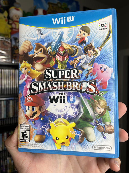 Super Smash Bros. Wii U CIB Clean